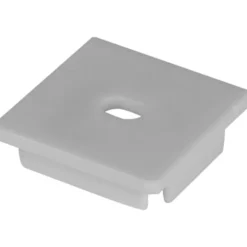 Ledvance endestykke for bred aluprofil 3, med hul, 2-pak