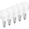 Ledvance Parathom E14 kronepære, 2700K, 5W, 5-pak