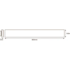 Ledvance Smart+ Wifi Planon LED panel, justerbar hvid, 80x10 cm