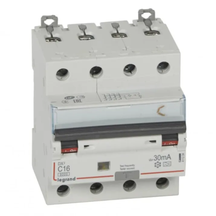 Legrand DX3 HPFI kombiafbryder 4P 30 mA, 16A