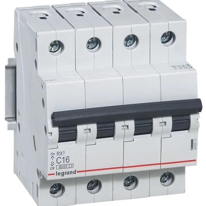 Legrand RX3 automatsikring kl. C, 4P, 16A