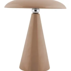 Leitmotiv Phoebe genopladelig bordlampe, brun