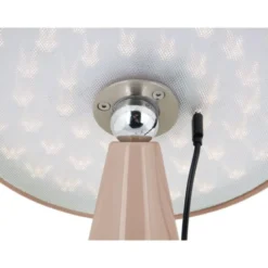 Leitmotiv Phoebe genopladelig bordlampe, brun