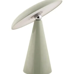 Leitmotiv Phoebe genopladelig bordlampe, grøn