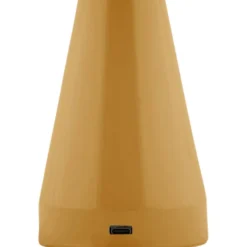 Leitmotiv Rachel genopladelig bordlampe, gul