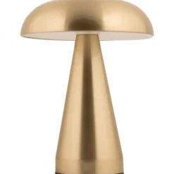 Leitmotiv Rachel genopladelig bordlampe, messing