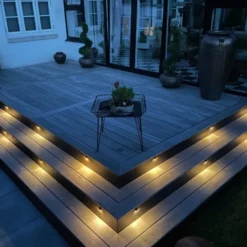 Light By Juhl Saga trappespot til indbygning, sort