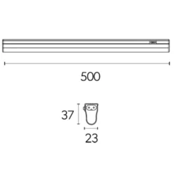4lite Coda underskabsbelysning, 50 cm