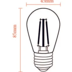 4lite Festoon erstatnings lyskilder, 4-pak