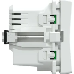 LK Fuga afbryder med timer, 1 modul, hvid