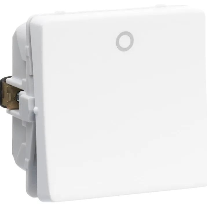 LK Fuga afbryder 2-polet 440 V 1 modul, hvid