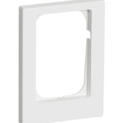 LK Fuga Baseline 68 ramme, 1,5 modul, asymmetrisk, hvid