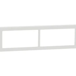 LK Fuga Base 63 ramme, 2x2 modul, hvid