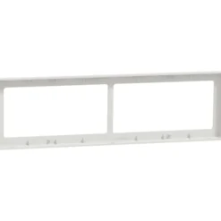 LK Fuga Base 63 ramme, 2x2 modul, hvid