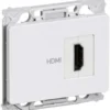 LK Fuga Opus 66 HDMI udtag, hvid
