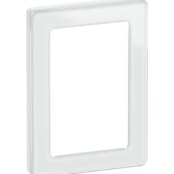 LK Fuga Pure 66 designramme, 1,5 modul, hvid
