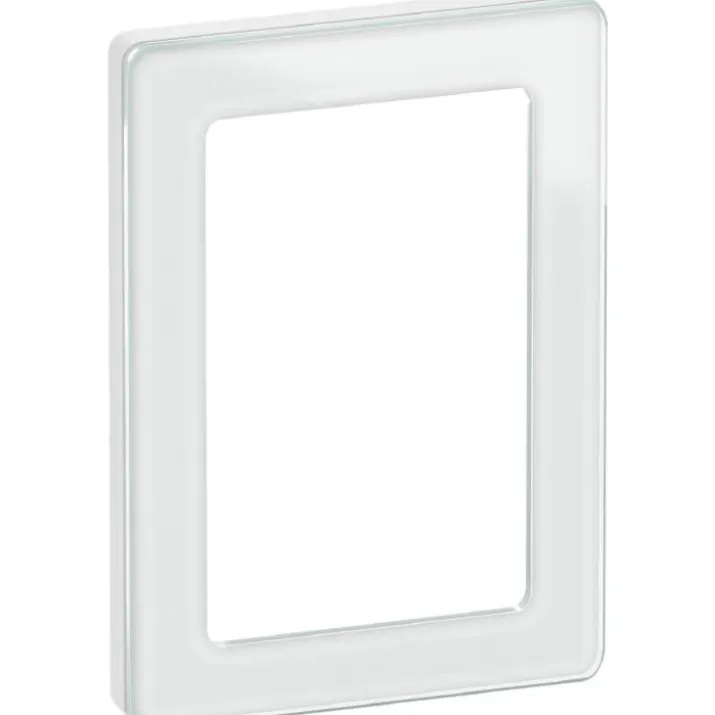 LK Fuga Pure 66 designramme, 1,5 modul, hvid