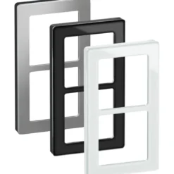 LK Fuga Pure 66 designramme, 2 modul, hvid
