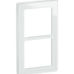 LK Fuga Pure 66 designramme, 2 modul, hvid