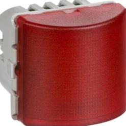 LK Fuga signallampe LED 12 V, konstant/blink, 1 modul, rød