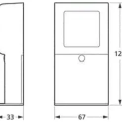 LK Fuga Softline panelunderlag 1 modul , hvid