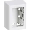 LK Fuga Softline underlag 1,5 modul 49 mm, hvid
