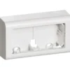 LK Fuga Softline underlag 2 modul vandret, hvid