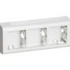 LK Fuga Softline underlag 3x1 modul vandret, hvid