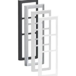 LK Fuga Soft 63 ramme, 3,5 modul, hvid