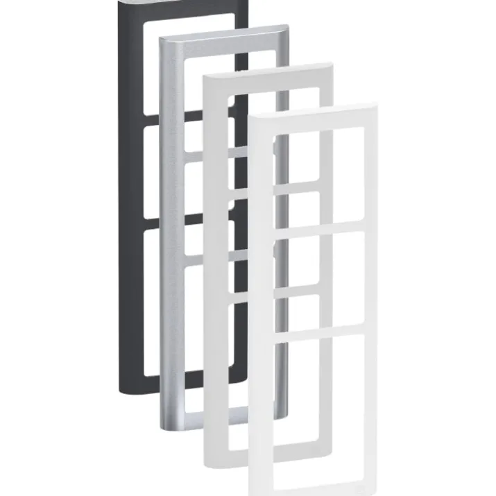 LK Fuga Soft 63 ramme, 3,5 modul, hvid
