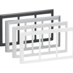 LK Fuga Soft 63 ramme, 3x1,5 modul, vandret, hvid