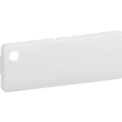 LK Fuga svagsstrøms tangent blank 1 LED, hvid