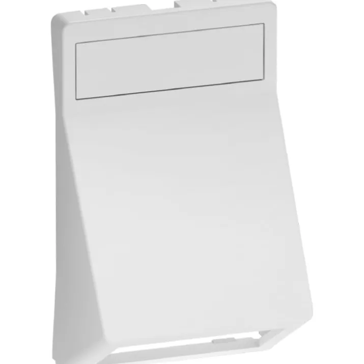 LK Fuga tangent for Actassi dataudtag RJ45 skrå, hvid
