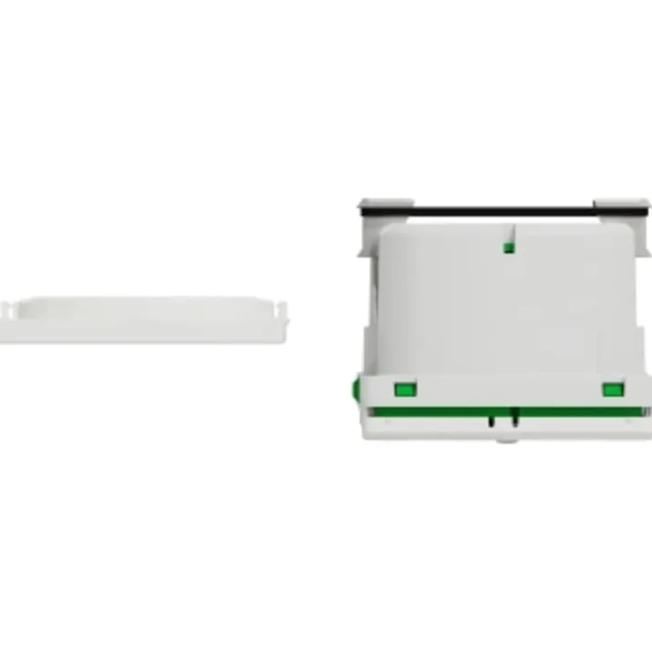LK Fuga Wiser stikkontakt m/jord, 1,5 modul, hvid