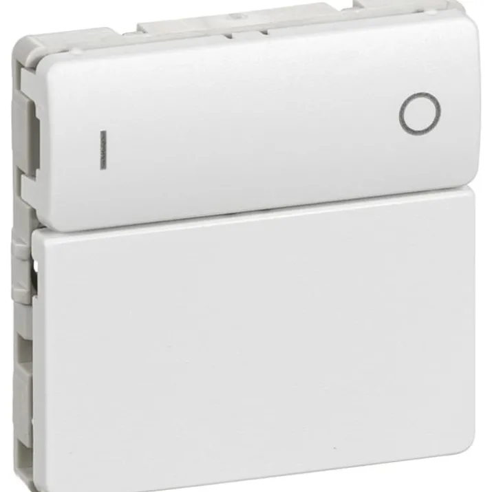 LK IHC wireless batteritryk med 2 slutte, hvid