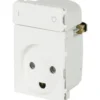 LK IHC wireless stikkontakt 1,5 modul, hvid