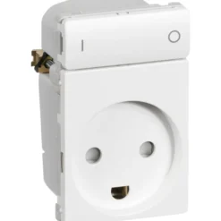 LK IHC wireless stikkontakt 1,5 modul, hvid