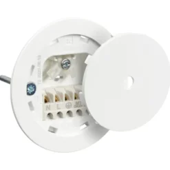 LK lampeudtag rund planforsænket Ø84 mm, hvid