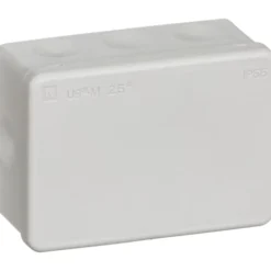 LK U9 membrandåse, 101x73x46 mm, lysegrå