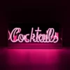 Locomocean Cocktails neonskilt