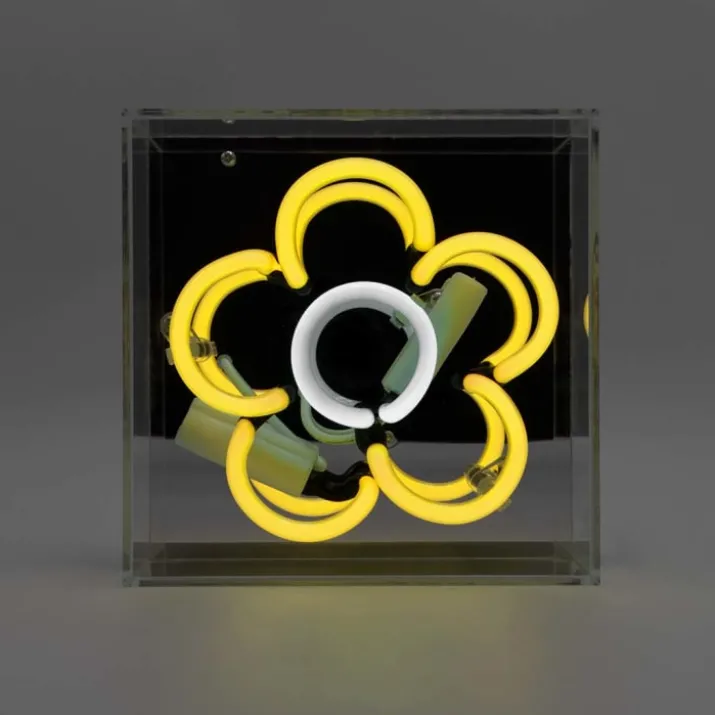 Locomocean Daisy neonskilt, gul