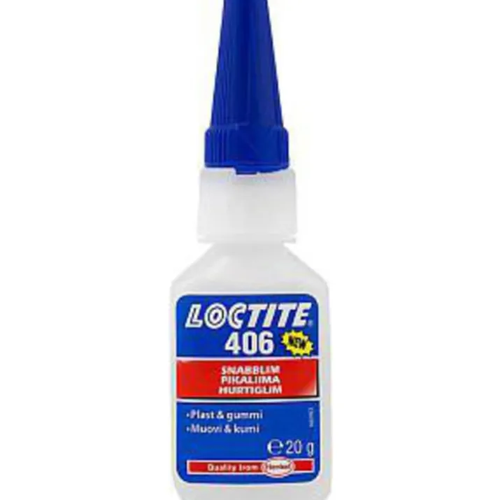 Loctite 406 hurtiglim, tyndt flydende, 20g