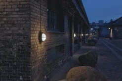 Louis Poulsen skotlampe, 4000K, uafskærmet, opal grå