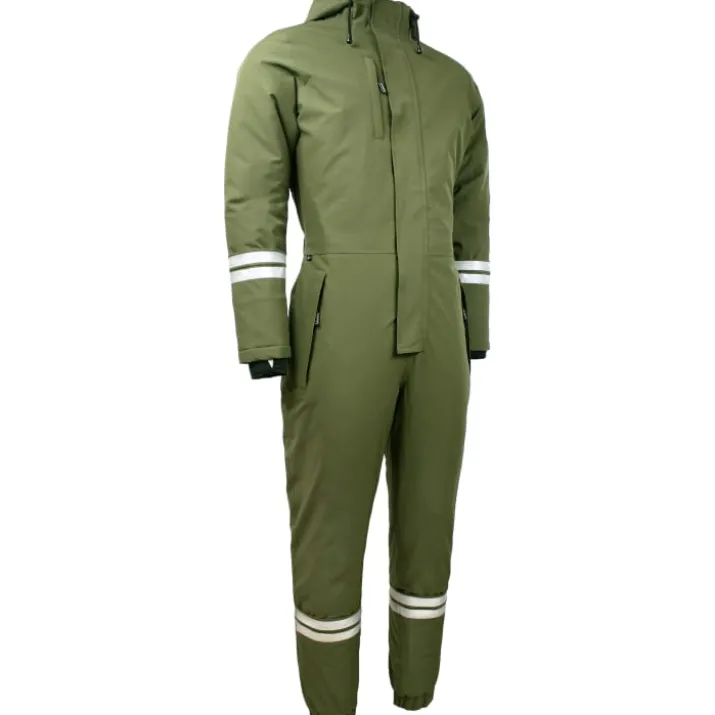Lyngsøe termodragt dame, grøn, str. 2XL