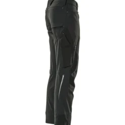 Mascot Advanced arbejdsbukser med stretch, sort, str. 76C48