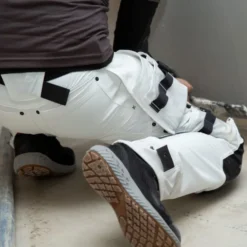 Mascot Advanced håndværkerbukser med stretch, hvid, str. 82C45