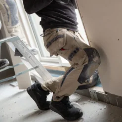 Mascot Advanced håndværkerbukser med stretch, khaki, str. 82C62