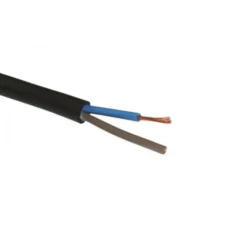 100 meter H07RN-F gummikabel, 2x1 mm², 100 meter