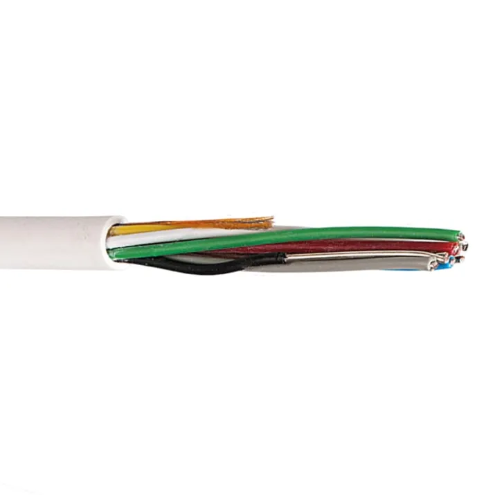 100 meter Nexans telefonledning PTK, 4x0,6 mm²