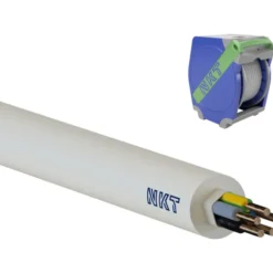 400 meter NKT Noiklx installationskabel, 5G2,5 mm², 400 meter